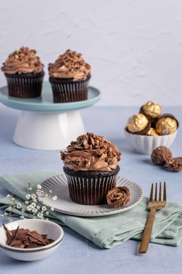 Go Nuts Cupcake (Nutella Ferrero)